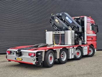 MAN TGX 37.480 8x2-6 / HMF 85 t/m CRANE / KRAN